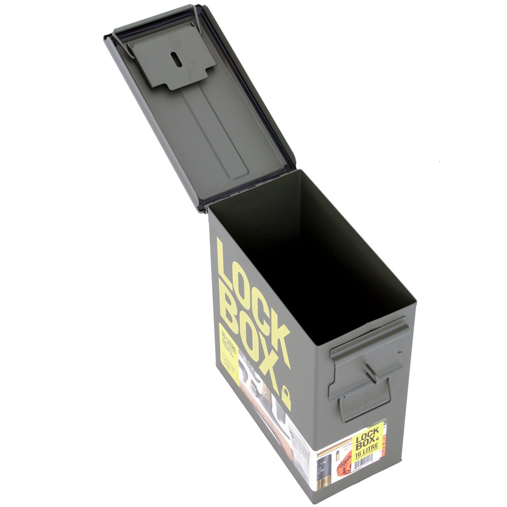 Heavy Duty Lockable Storage Box 16L