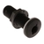 TruDesign Skin Fitting Comp Domed Black 1/2in BSP