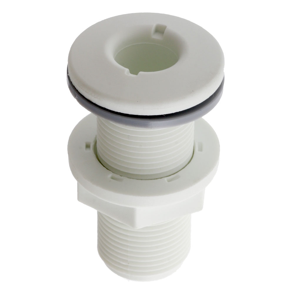 TruDesign Domed Skin Fitting 3/4in BSP White