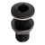 TruDesign Skin Fitting Comp Domed Black 3/4in BSP