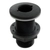 TruDesign Skin Fitting Comp Domed Black 1in BSP
