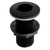 TruDesign Skin Fitting Comp Domed Black 1-1/4in BSP