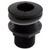 TruDesign Skin Fitting Comp Domed Black 1-1/2in BSP