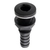TruDesign Skin Fitting with Tail Black 19mm 3/4in BSP