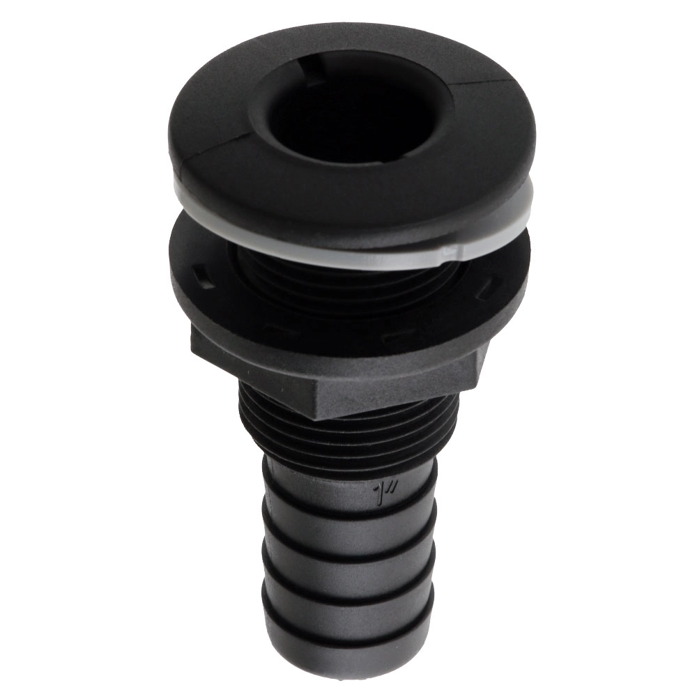 TruDesign Skin Fitting with Tail 25mm 1in BSP Black TruDesign Skin Fitting with Tail 25mm 1in BSP Black