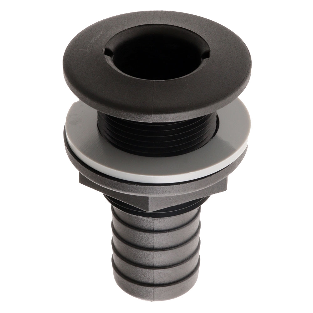 TruDesign Skin Fitting with Tail 32mm 1-1/4in BSP Black