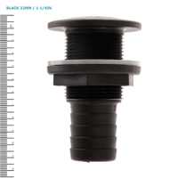 TruDesign Skin Fitting with Tail Black Thumbnail TruDesign Skin Fitting with Tail Black