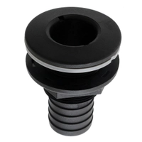 TruDesign Skin Fitting with Tail 38mm 1-1/2in BSP Black Thumbnail TruDesign Skin Fitting with Tail 38mm 1-1/2in BSP Black