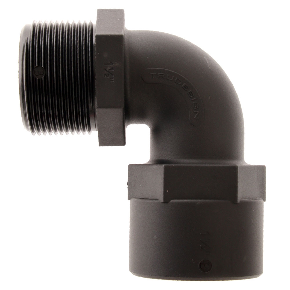 TruDesign Connector Female to Male BSP 90 degrees 1 1/2in