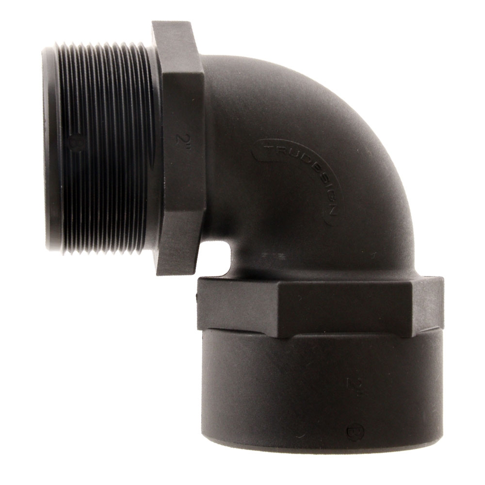 TruDesign Connector Female to Male BSP 90 degrees 2in