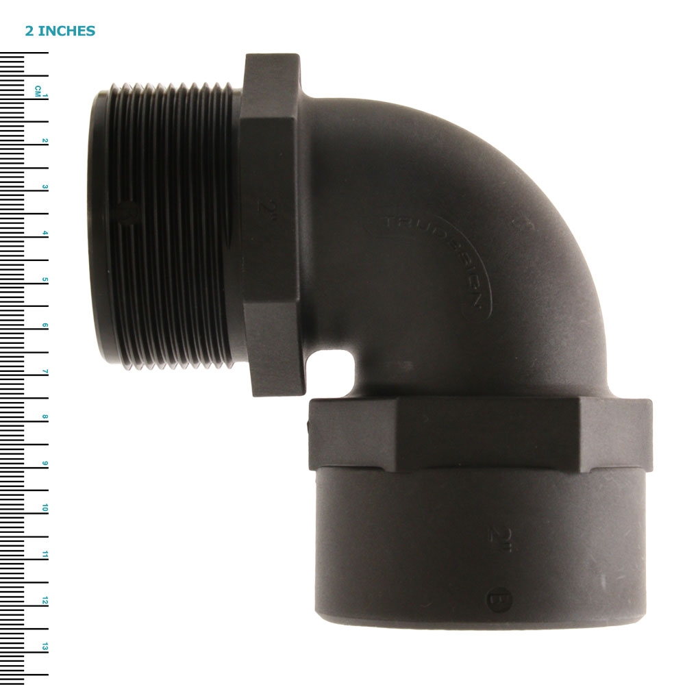 TruDesign Connector Female to Male BSP 90 degrees 2in