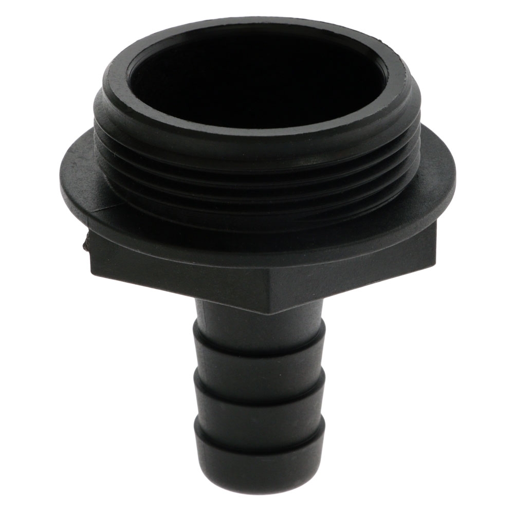 TruDesign Aquavalve Hose Tail 19mm BSP Black