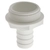 TruDesign Aquavalve Hose Tail 25mm BSP White