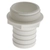 TruDesign Aquavalve Hose Tail 38mm BSP White