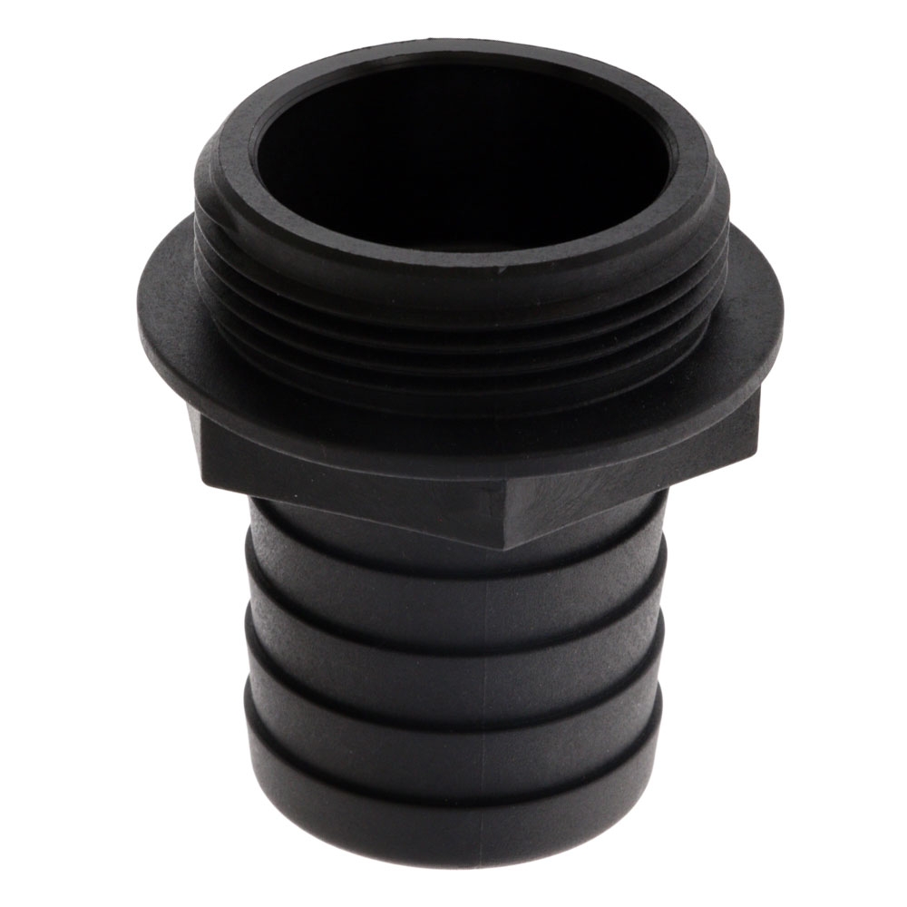 TruDesign Aquavalve Hose Tail 38mm BSP Black