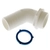 TruDesign Aquavalve Tail Angled 120-deg 38mm White