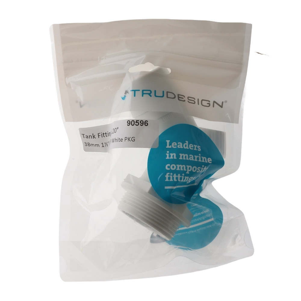 TruDesign Tank Fitting 120-deg for 38mm Hose