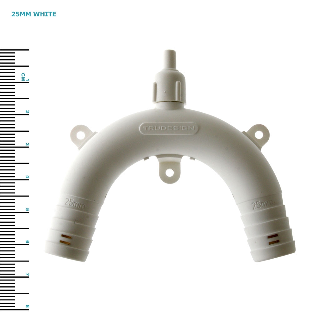 TruDesign Vented Loop 25mm White