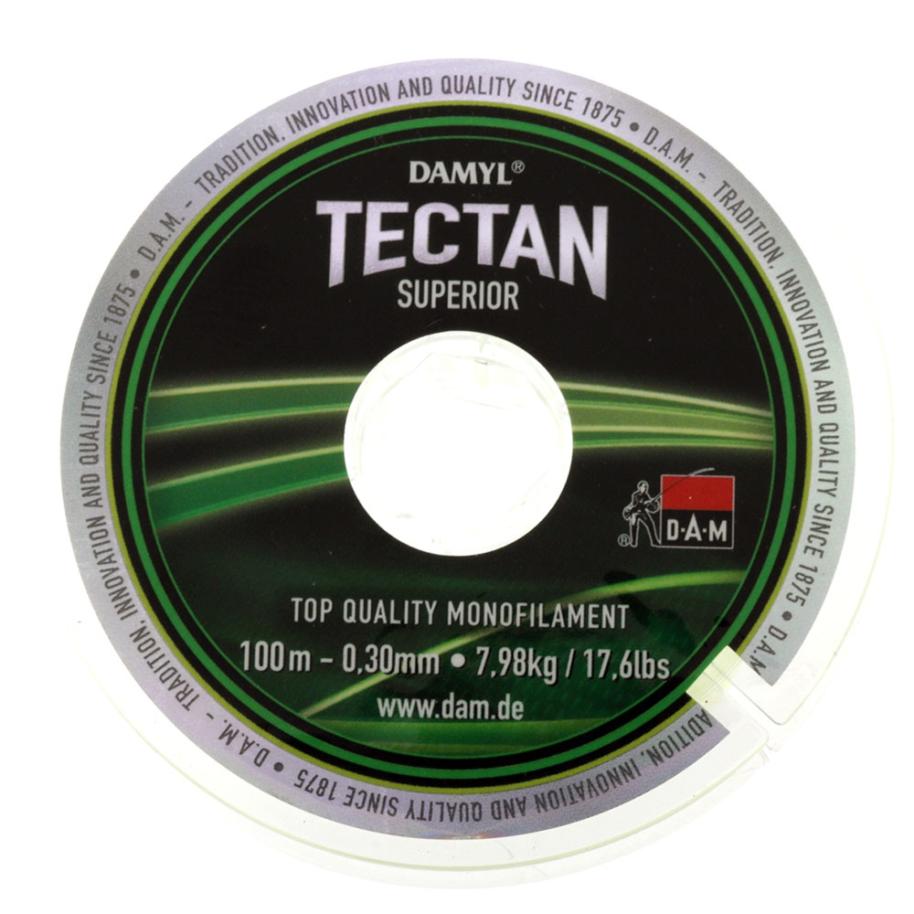 DAM Tectan Superior Monofilament Yellow Green 500m 0.30mm 17.6lb