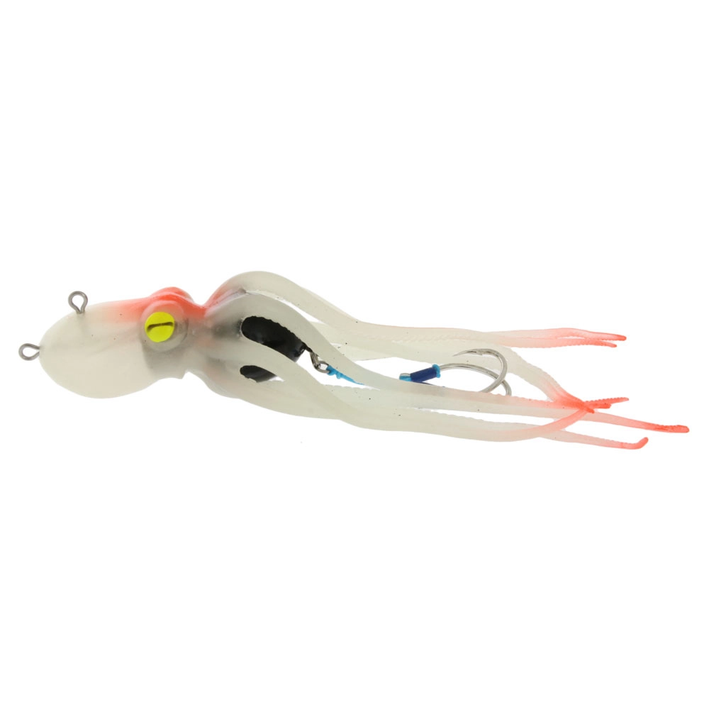 Mustad InkVader Octopus Soft Jig 200g Glow Mustad InkVader Octopus Soft Jig 200g Glow