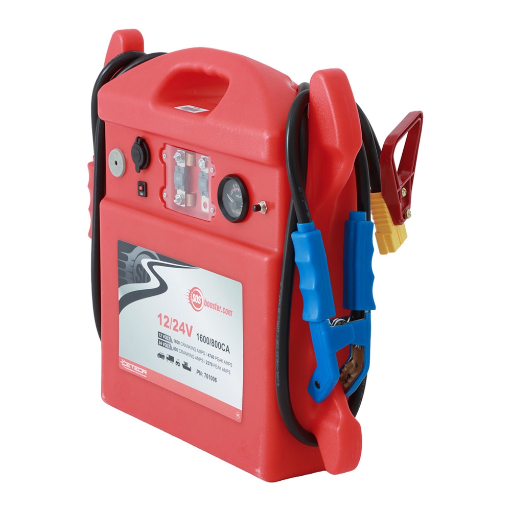 Schumacher SOS Jump Starter 12/24V 1600/800A
