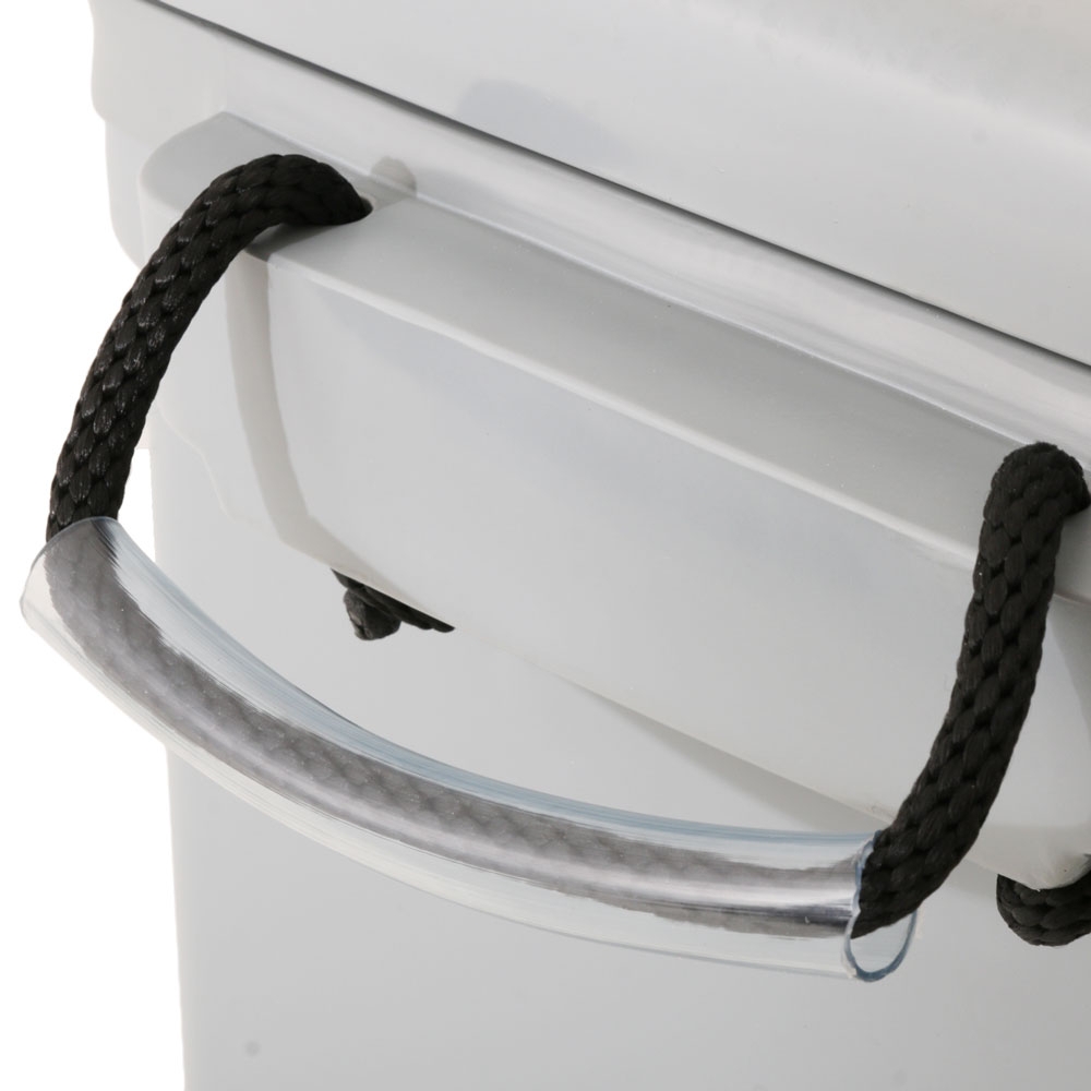 Icey-Tek Long Chilly Bin 90L Light Grey