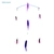 H2O Pro Flex Bar Tuna Marlin Teaser with Mirror Jet Purple Black