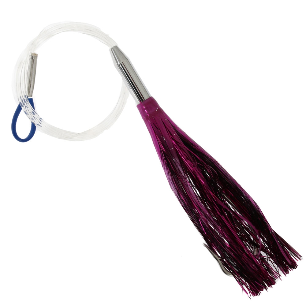 H2O Pro Darts Rigged Skippy Lure 15cm Purple/Black