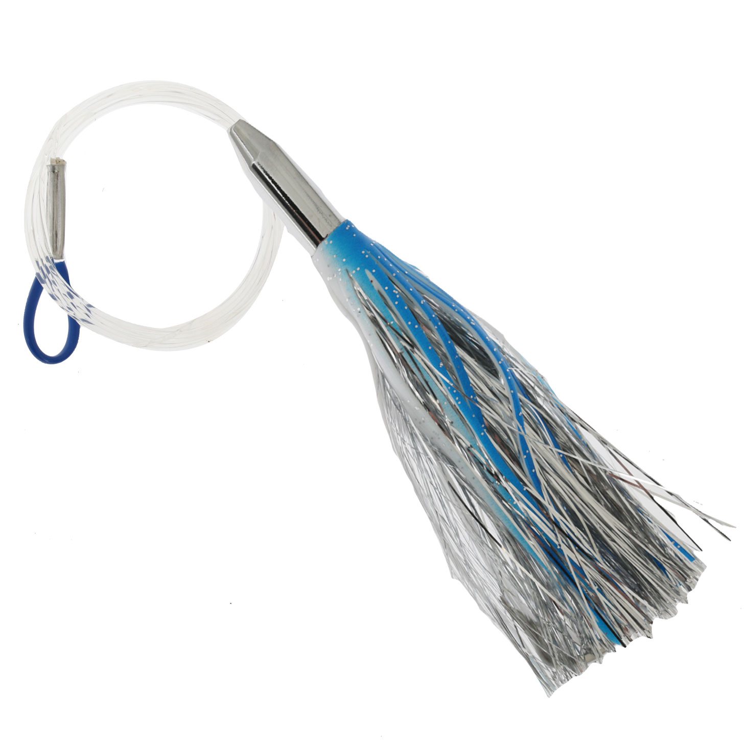 H2O Pro Darts Rigged Skippy Lure 15cm Blue/White