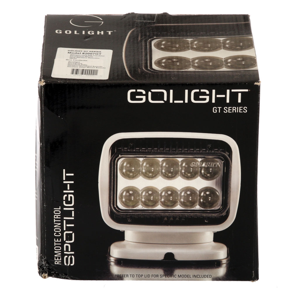 GOLIGHT Radioray GT Halogen Spotlight with Wireless Remote 225000cd White