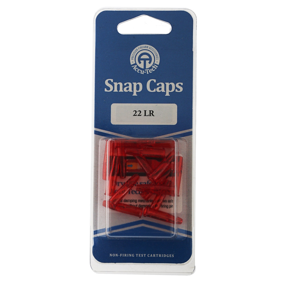 Accu-Tech Snap Caps Non-Firing Test Cartridge 22LR Qty 15