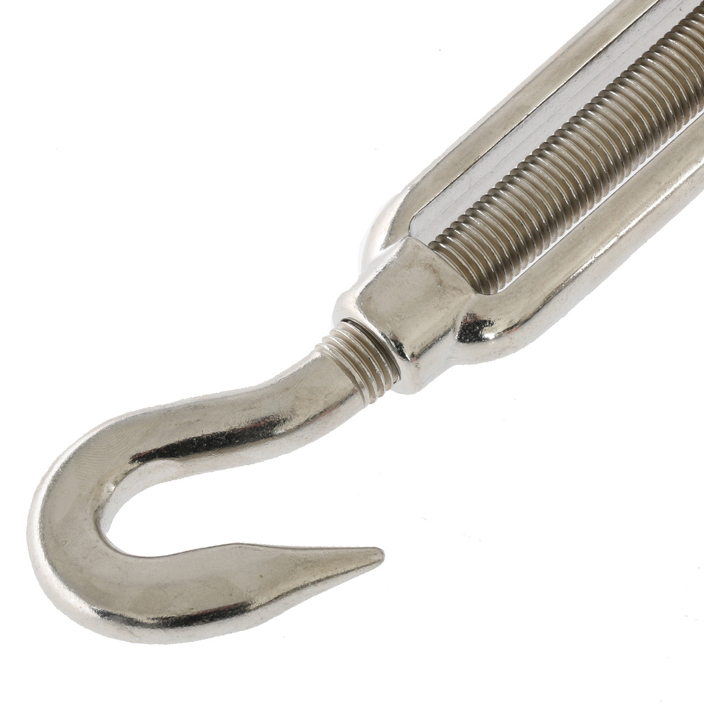 Stainless Steel Hook and Eye Turnbuckle 16mm