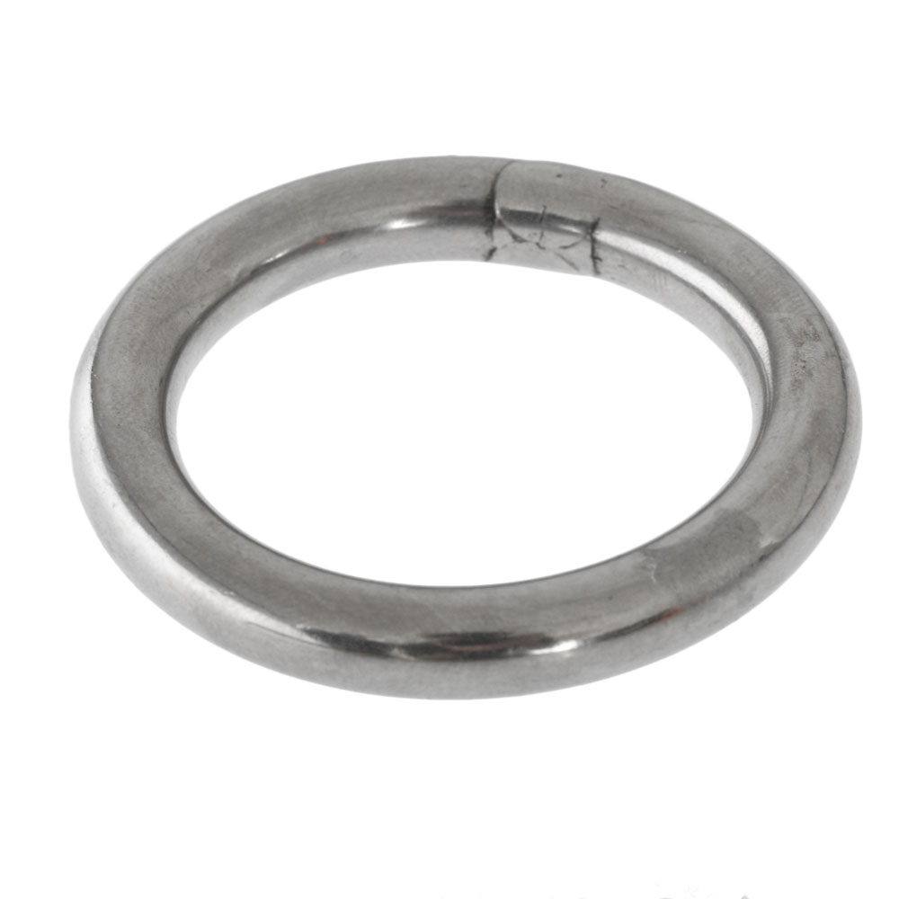 Stainless Steel Welded Ring 4 x 35mm