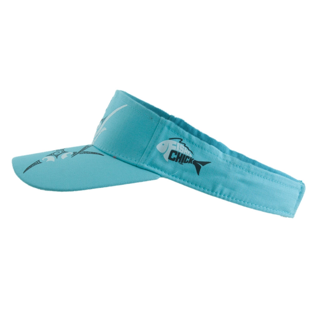 Fisherchick Te Moko Marlin Visor Teal