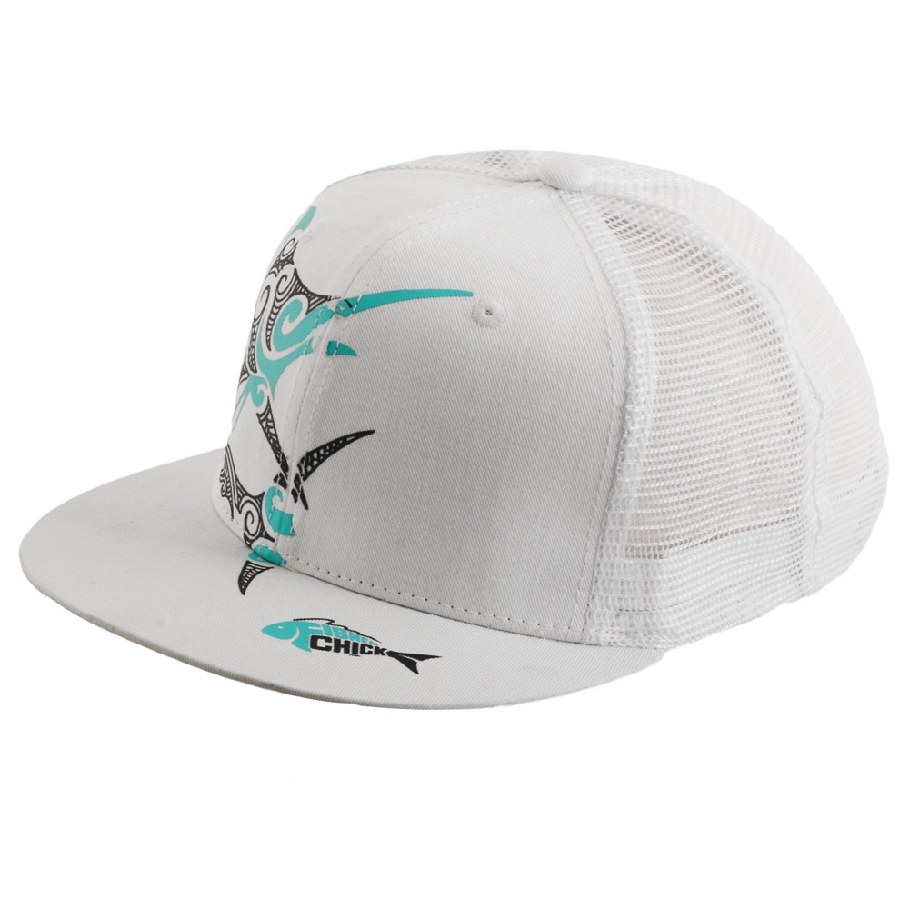 Fisherchick Te Moko Marlin Cap White