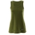 Fisherchick Te Moko Marlin Womens Singlet Army Green XS