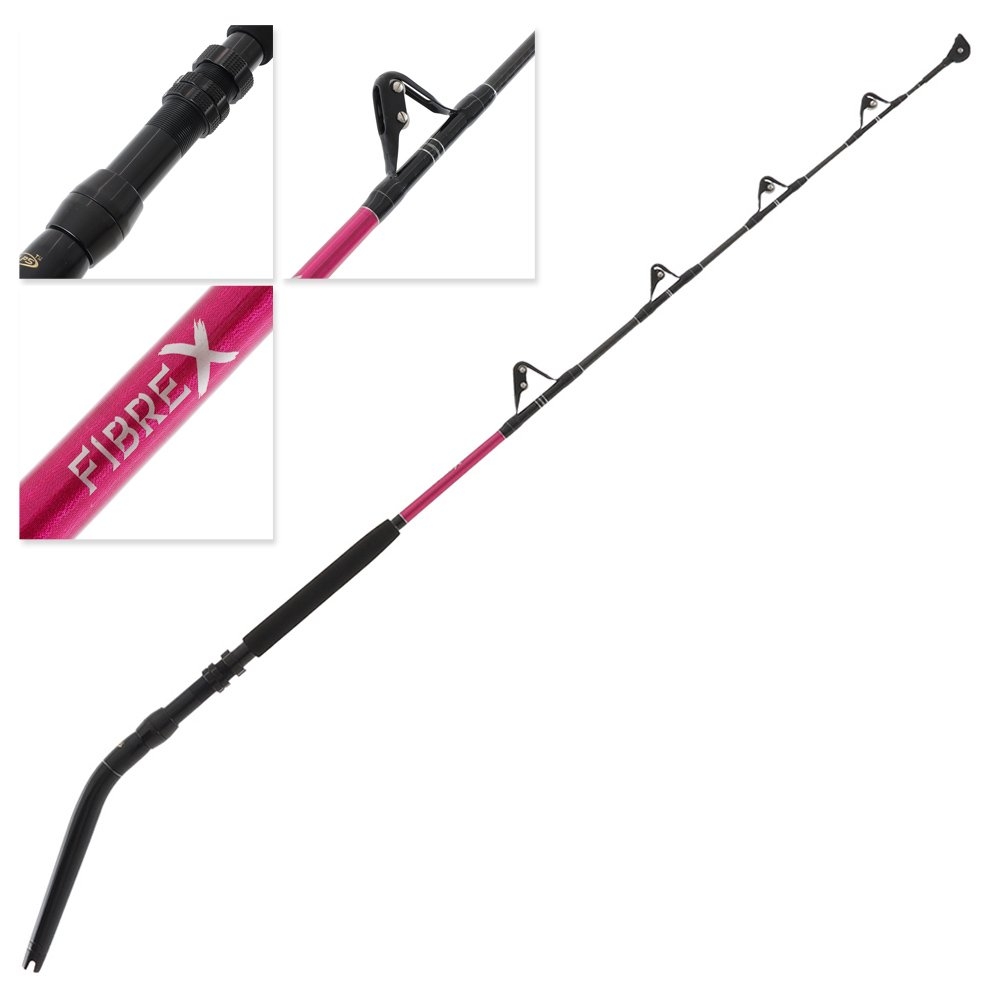 Kilwell NZ Fibre-X Fully Rollered DBB Bent Butt Game Rod 5ft 6in 37kg 2pc