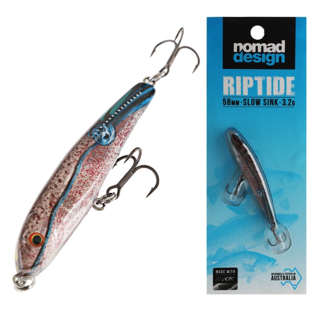 Nomad Design Riptide Slow Sinking Stickbait 58mm 3g Squid Surprise