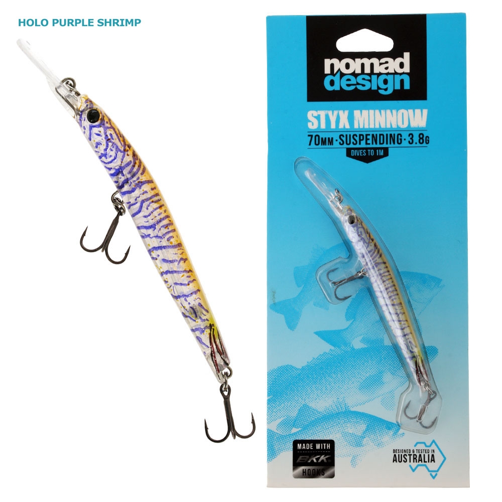 Nomad Design Styx Minnow Lure 70mm 3.8g