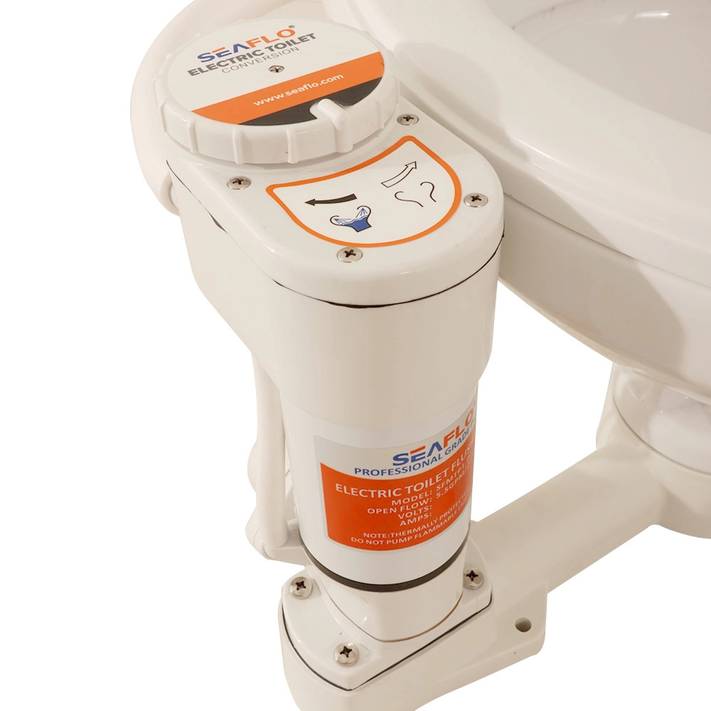 Seaflo Electric Conversion Marine Toilet Regular 24V Seaflo Electric Conversion Marine Toilet Regular 24V