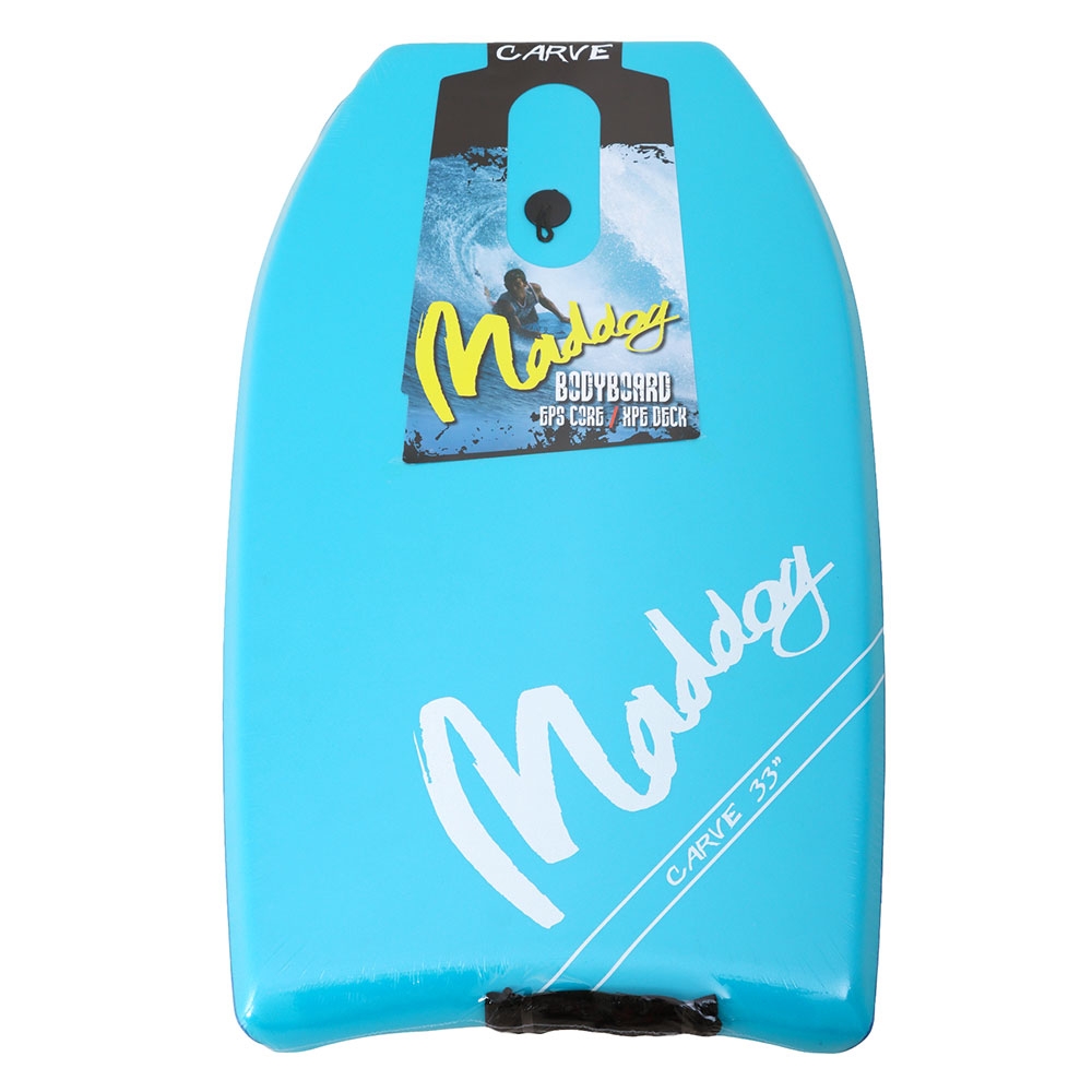 Maddog Carve Bodyboard 33in Sky Blue
