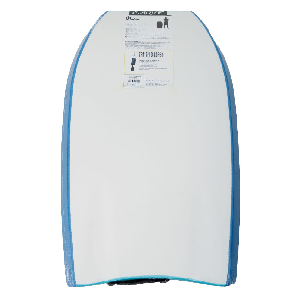 Maddog Carve Bodyboard 33in Sky Blue