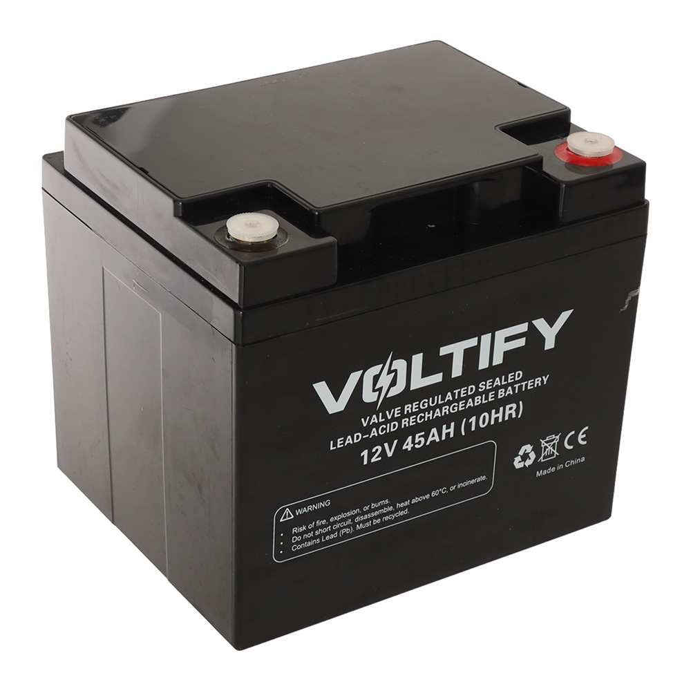 Voltify Deep Cycle Sealed Lead-Acid SLA Rechargeable Battery 12V 45Ah
