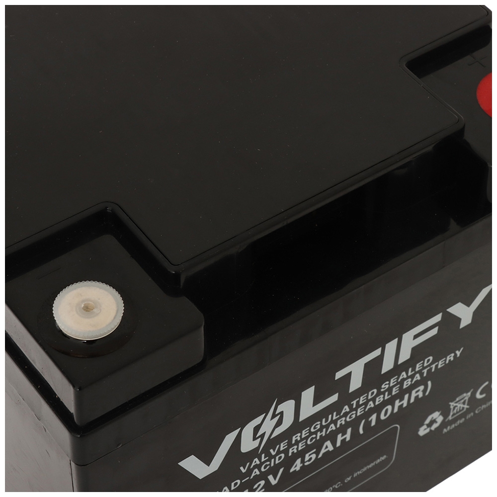Voltify Deep Cycle Sealed Lead-Acid SLA Rechargeable Battery 12V 45Ah