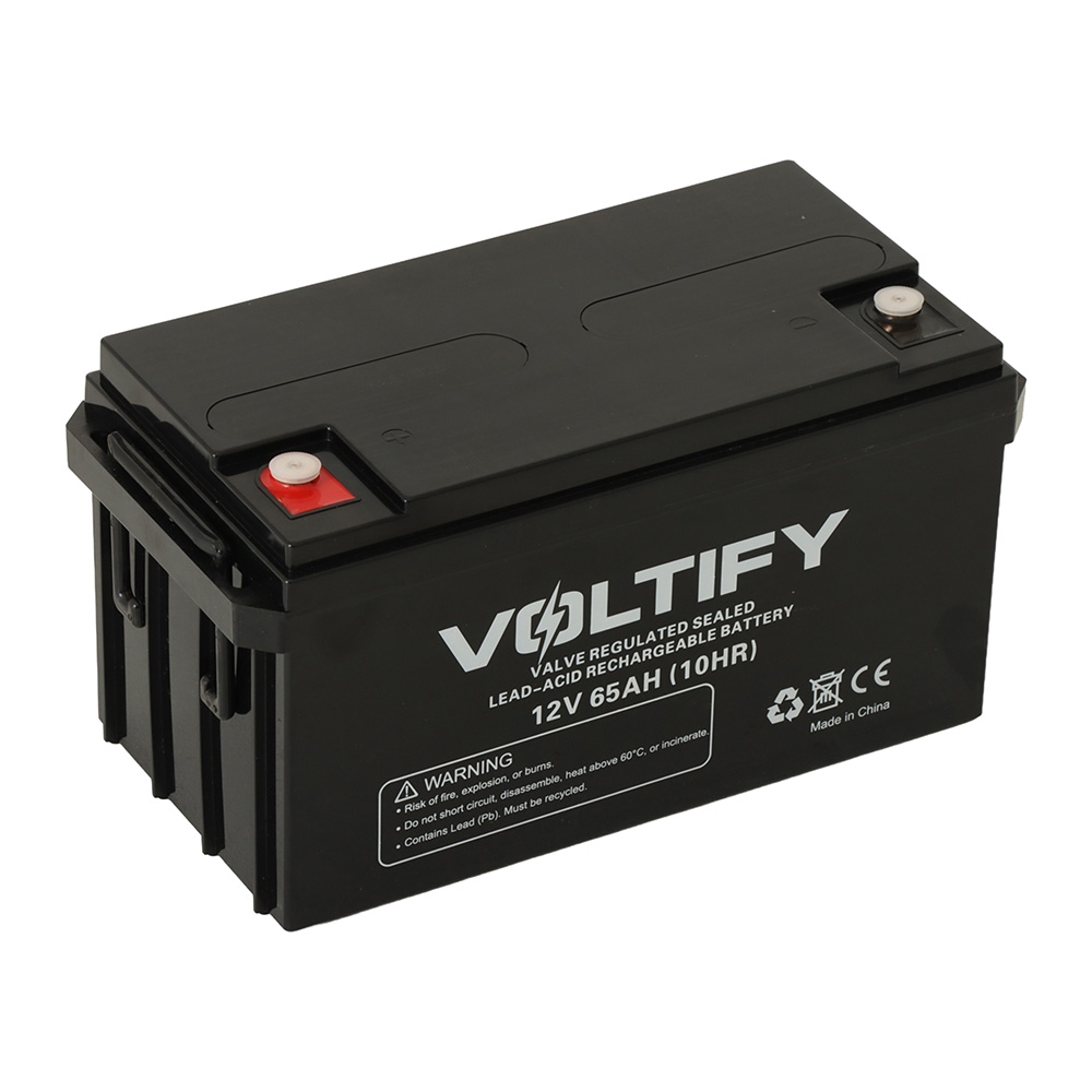 Voltify Deep Cycle Sealed Lead-Acid SLA Rechargeable Battery 12V 65Ah