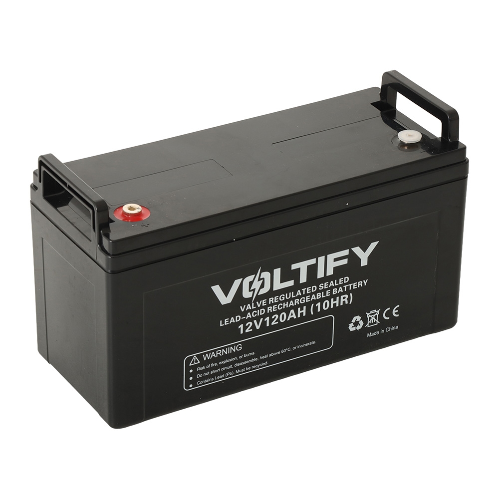 Voltify Deep Cycle Sealed Lead-Acid SLA Rechargeable Battery 12V 120Ah