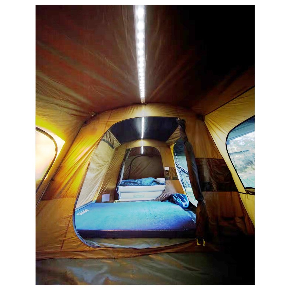 Coleman Instant Up Gold Northstar Dark Room 10 Person Tent with Light