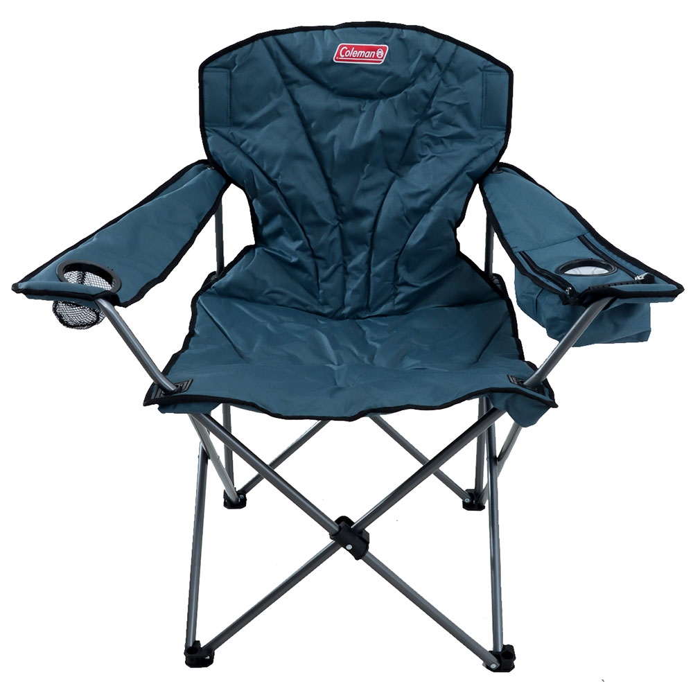 Coleman King Size Cooler Arm Chair Wide Blue