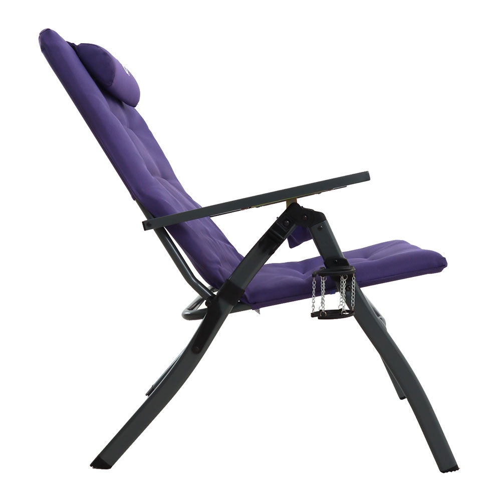 Coleman Aurora 5 Position Folding Chair Purple