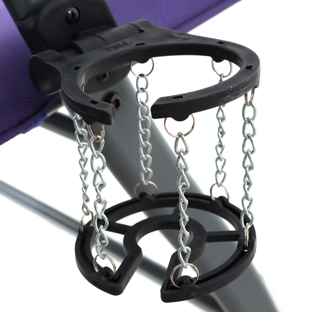 Coleman Aurora 5 Position Folding Chair Purple